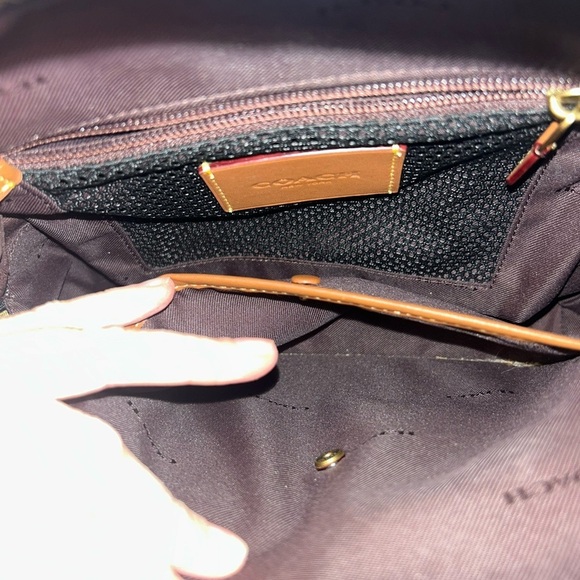 Coach Black Leather Backpack - Picture 10 of 14